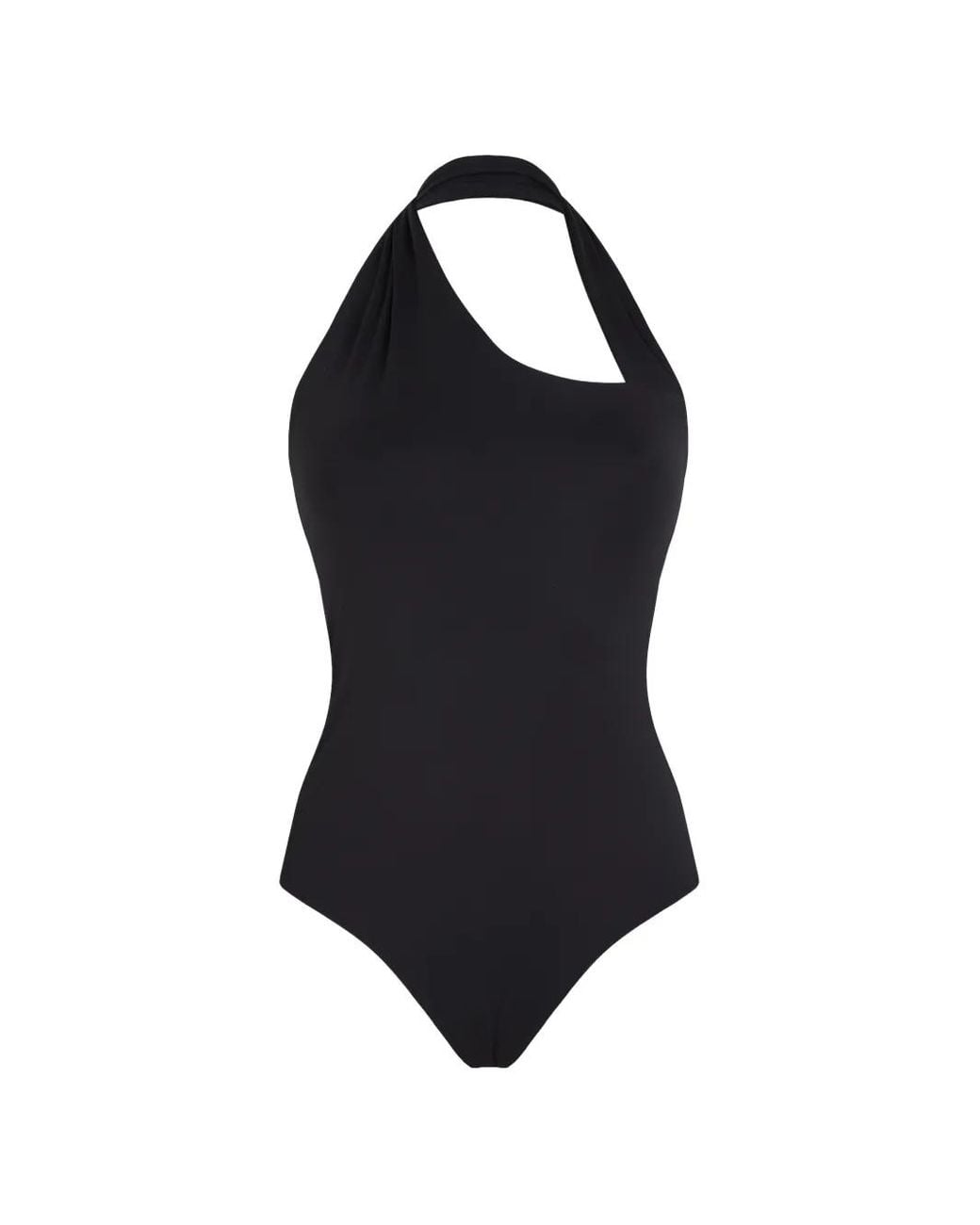 Vilebrequin Blue Asymmetric Halterneck Swimsuit