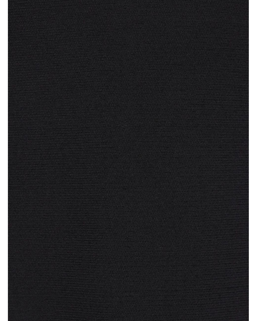 CFCL Black Sleeveless Midi Dress