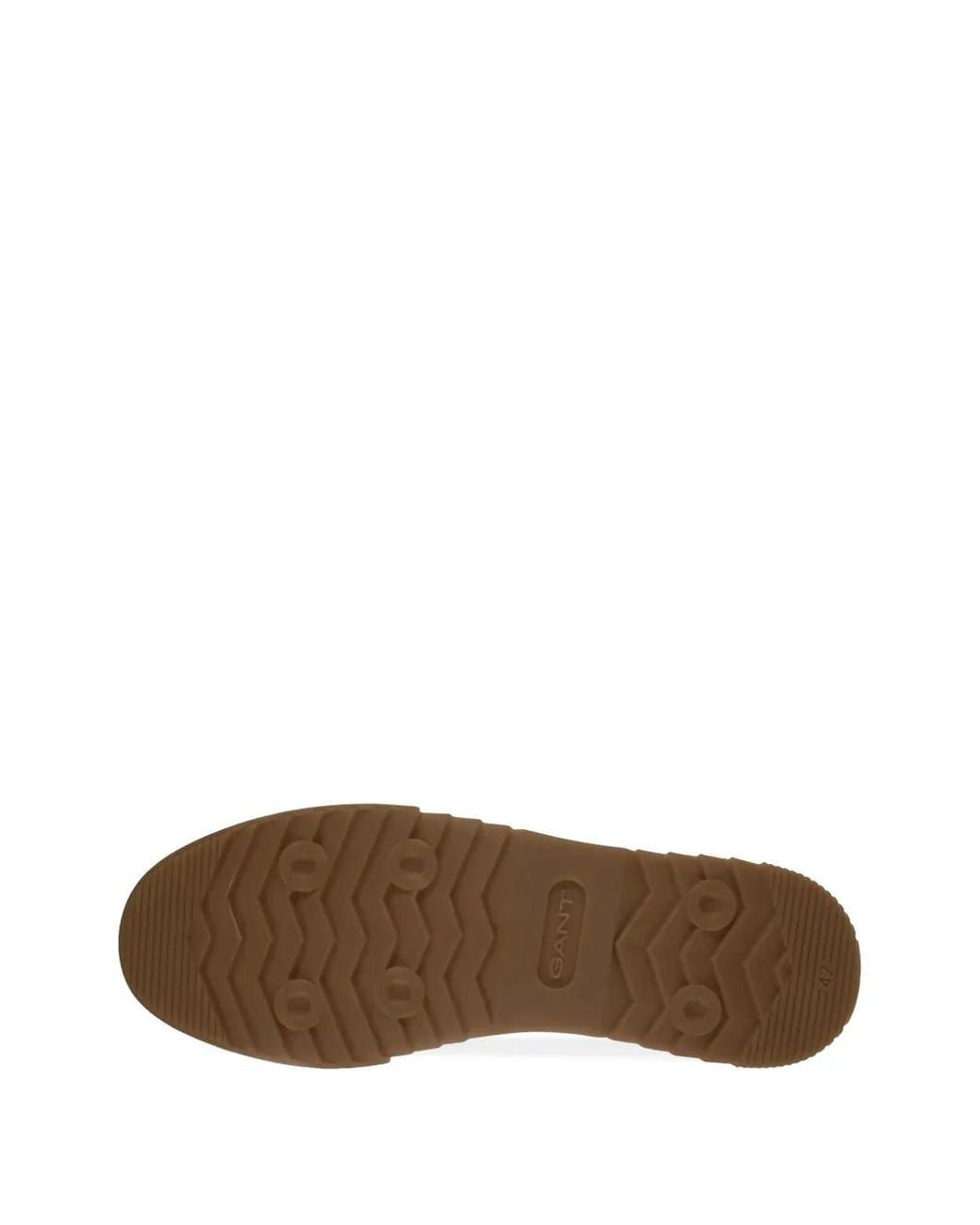 Gant White Baylle Perforated Lace-Up Sneakers for men