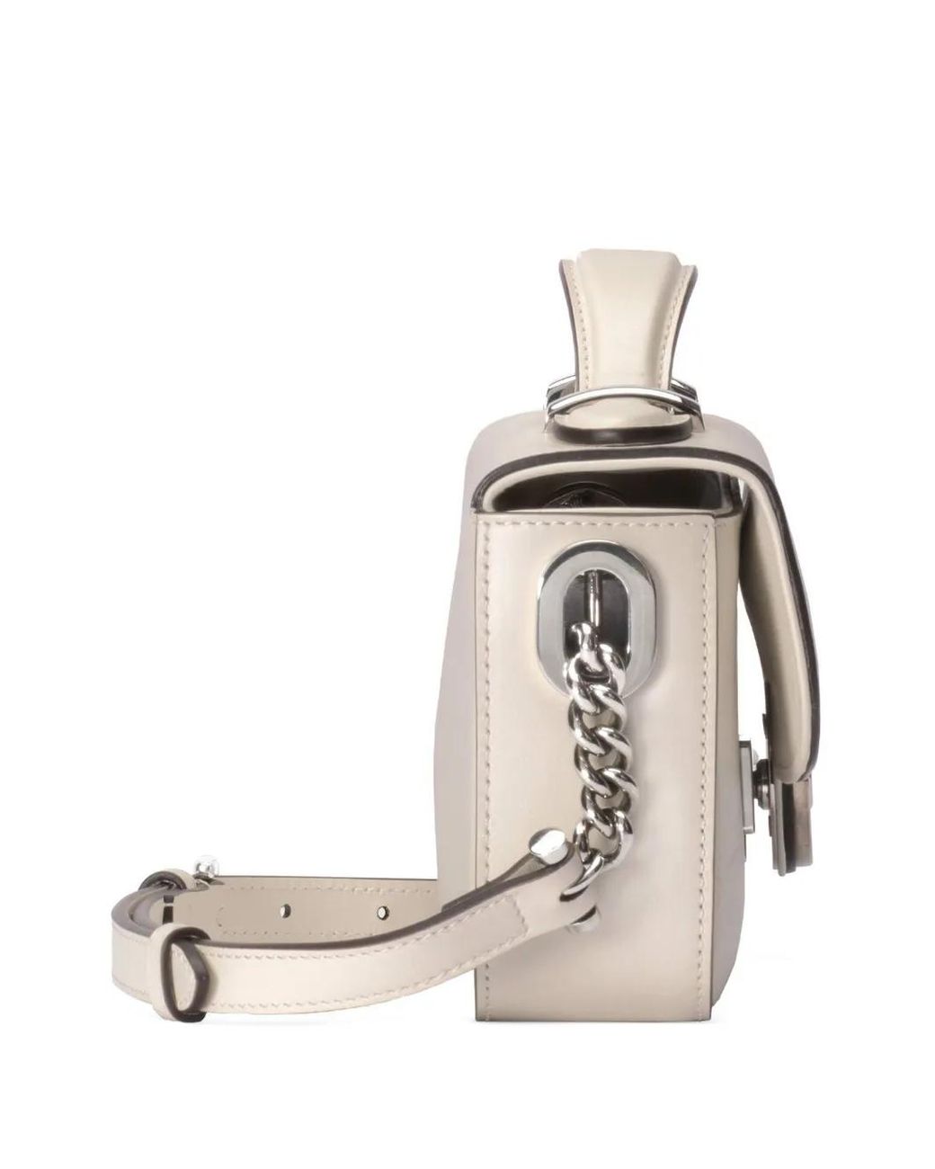Gucci White Mini Petite Gg Shoulder Bag