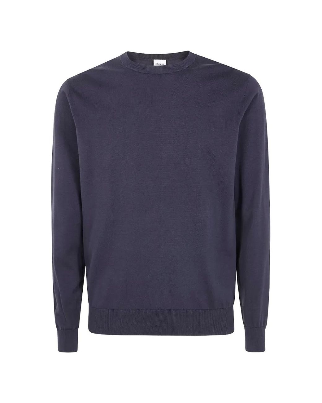 Sudadera Con Cuello Redondo Aspesi de hombre de color Blue