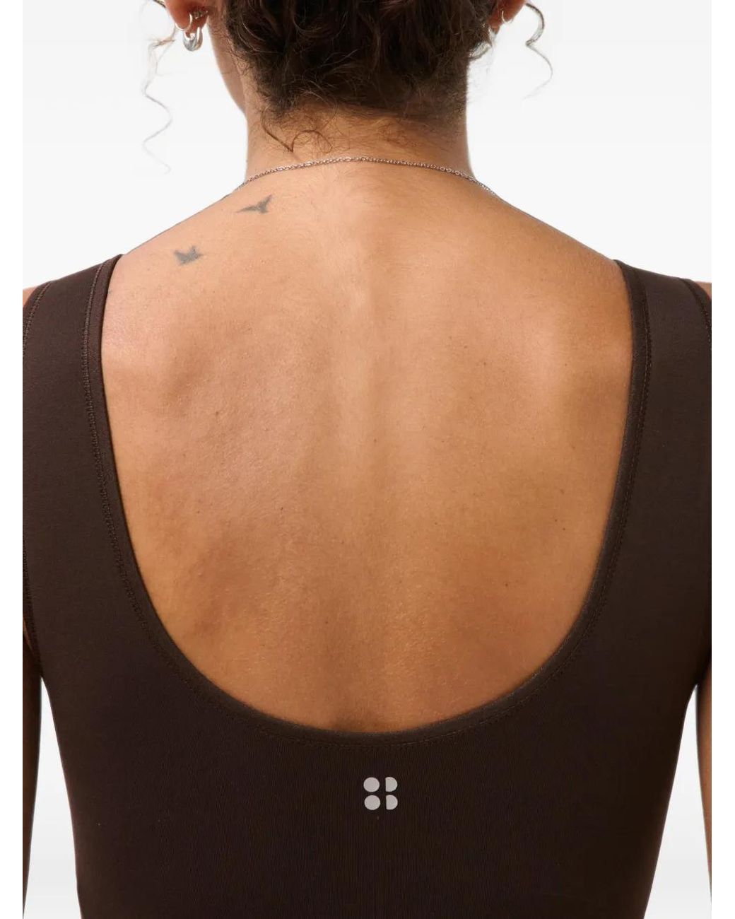 Sweaty Betty Black Stamina Ribbed-Knit Performance Top