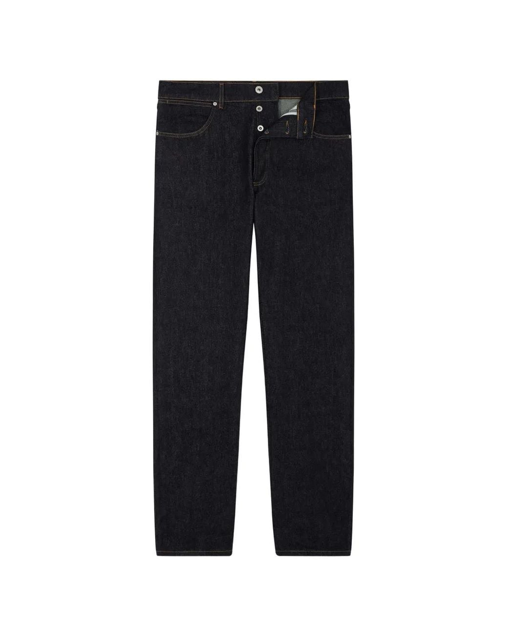 Fursac Black Straight-Leg Jeans for men