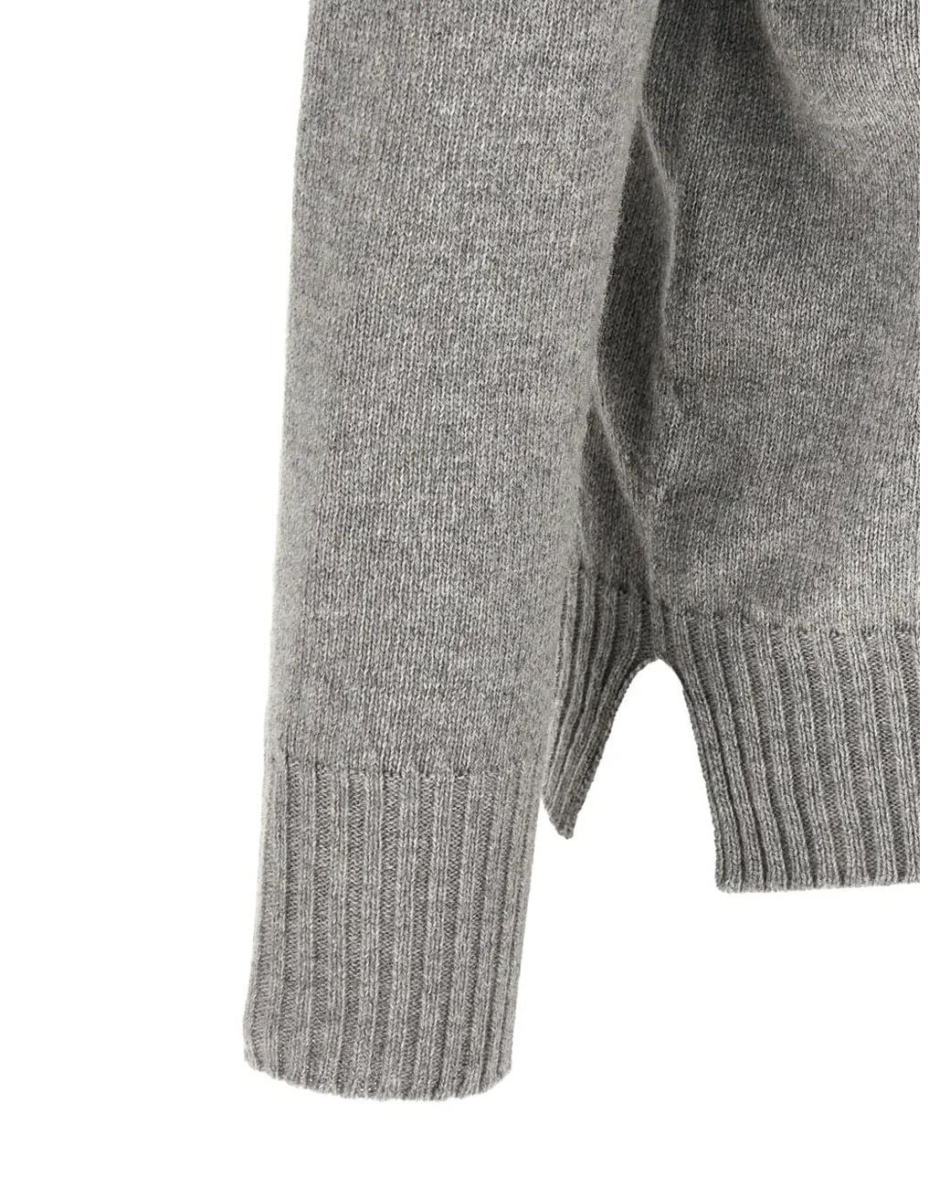 Ma'ry'ya Gray Pull À Manches Raglan for men