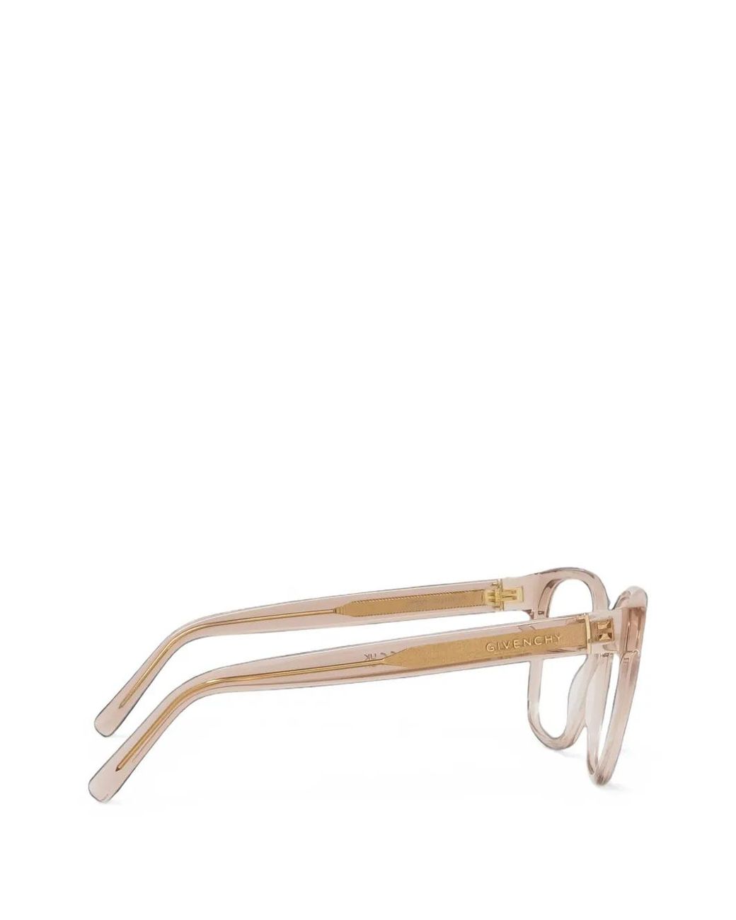 Givenchy Natural Geometric-Frame Glasses