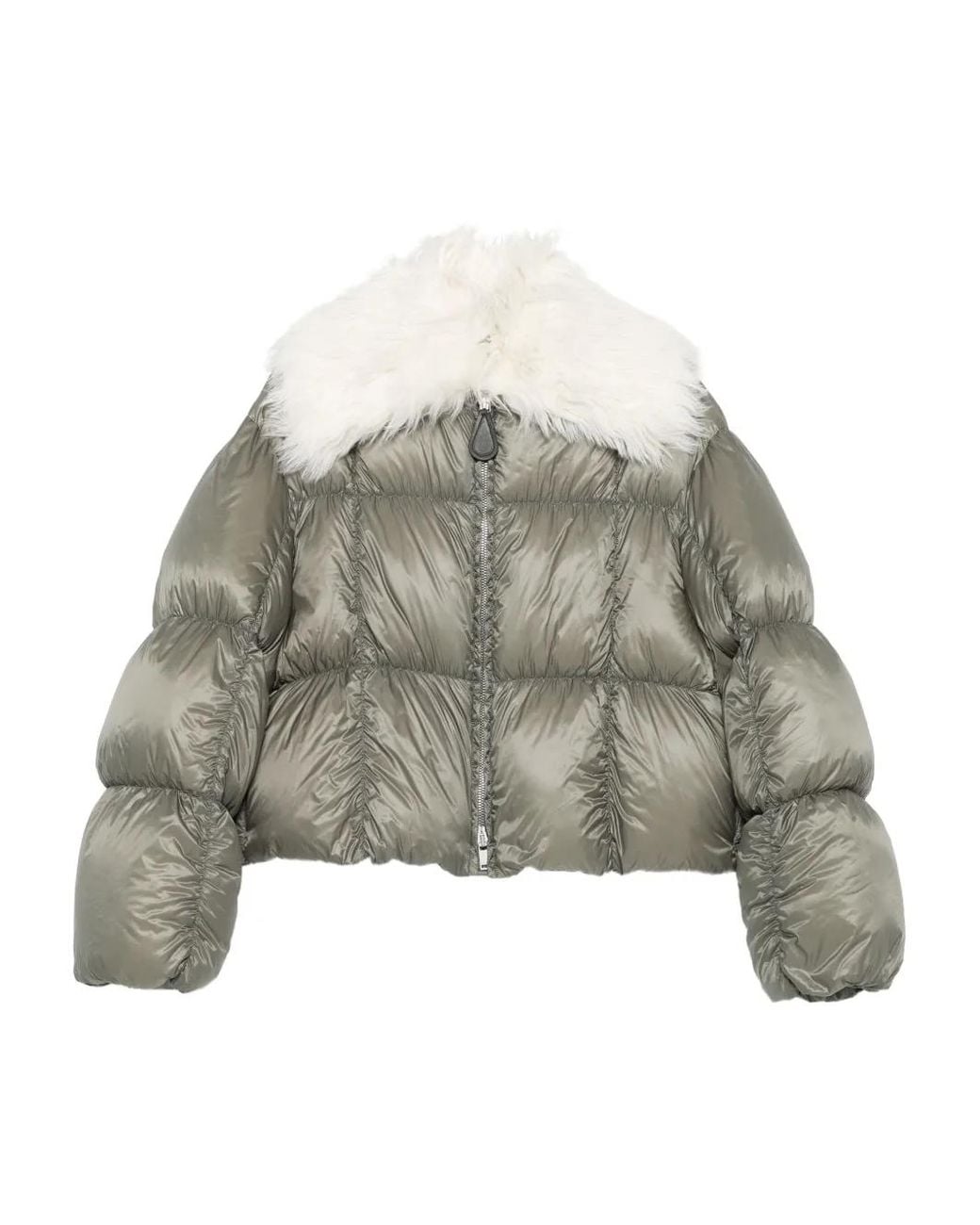 Jil Sander Gray Quilted Jacket