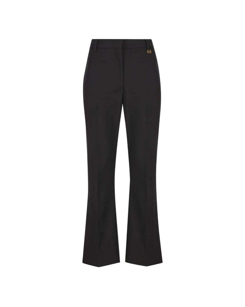 Burberry Black Flared Trousers
