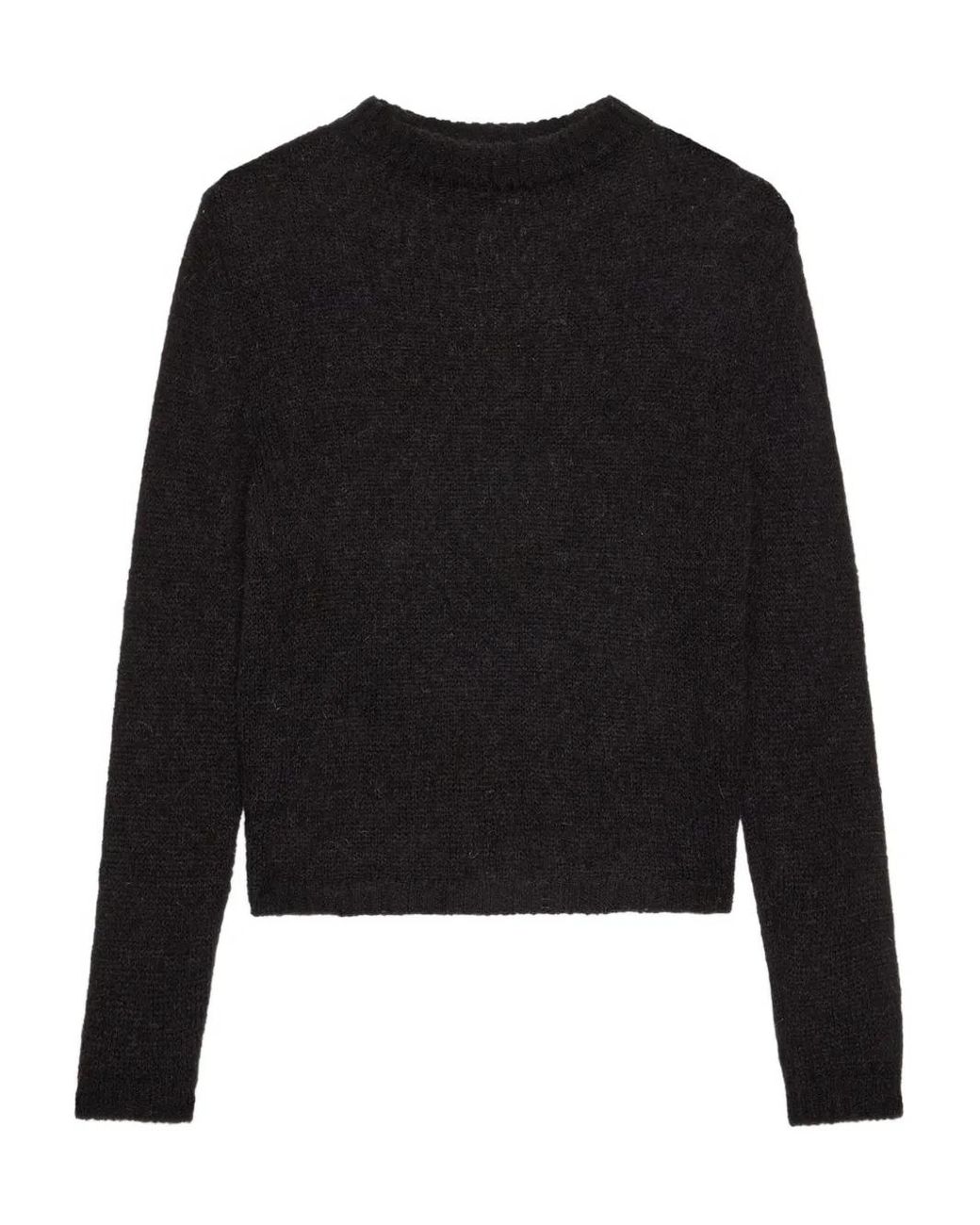 MSGM Blue Round-Neck Sweater