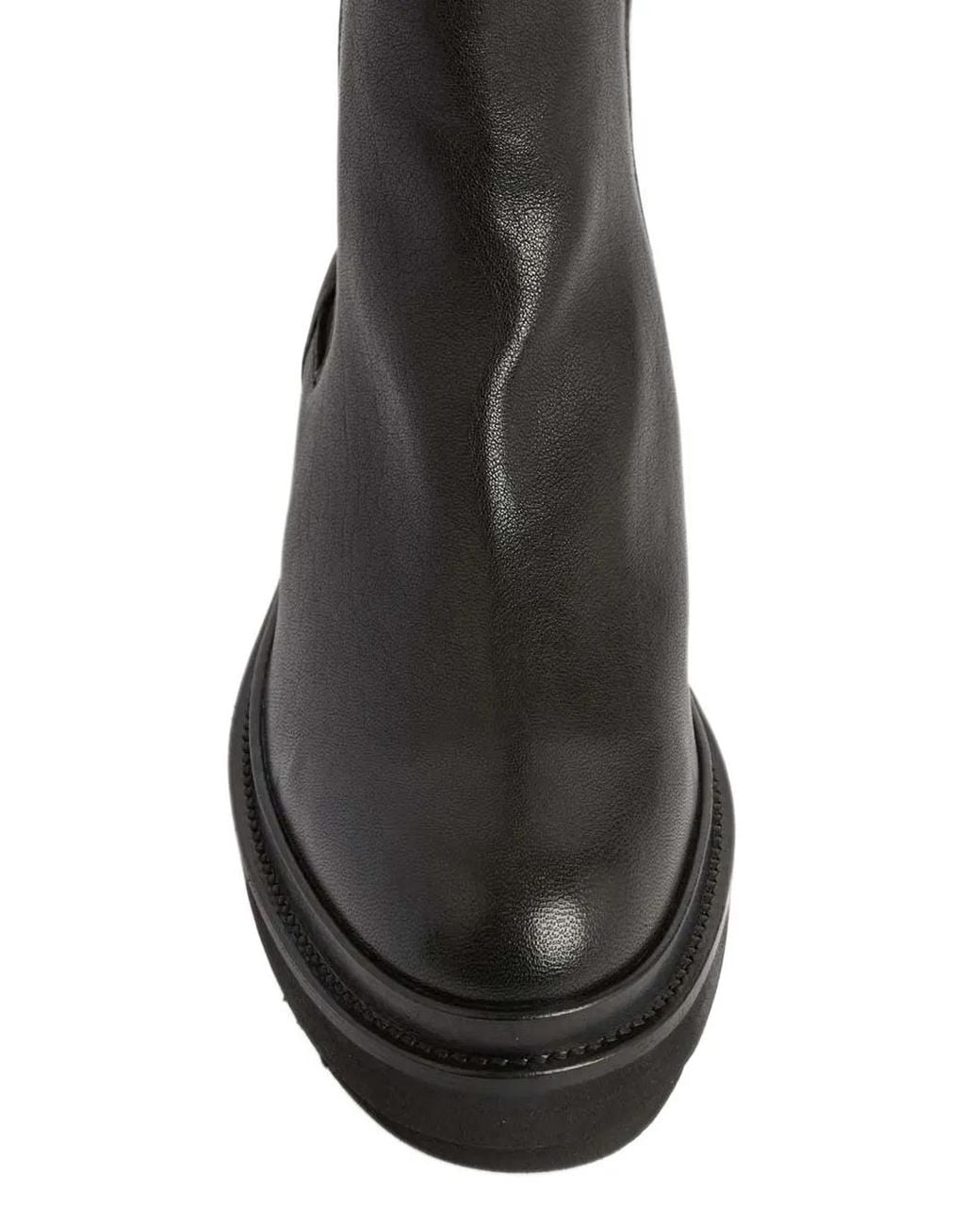 AllSaints Black Billie Chunky-Sole Chelsea Boots