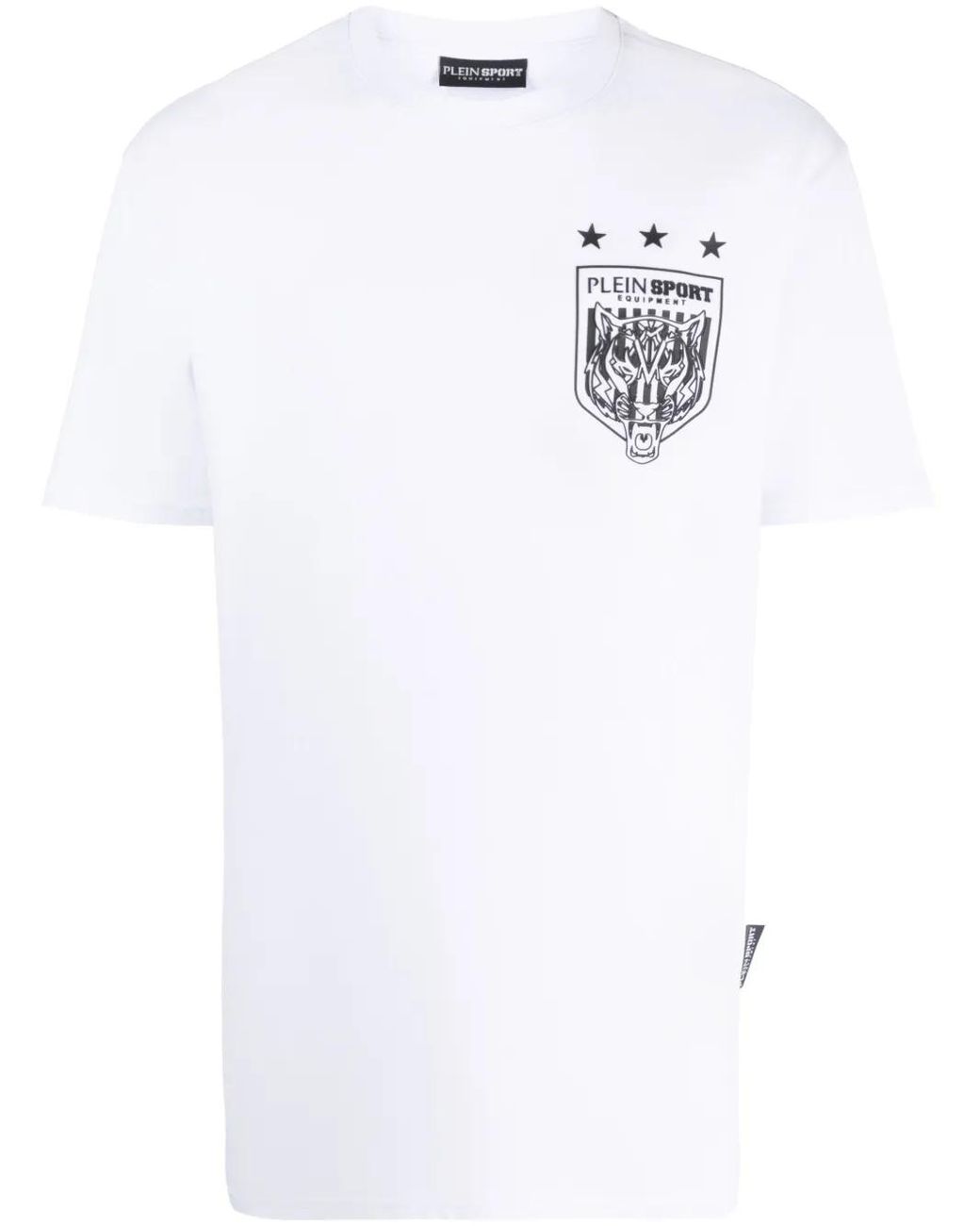 Philipp Plein White Tiger Crest Edition T-Shirt for men