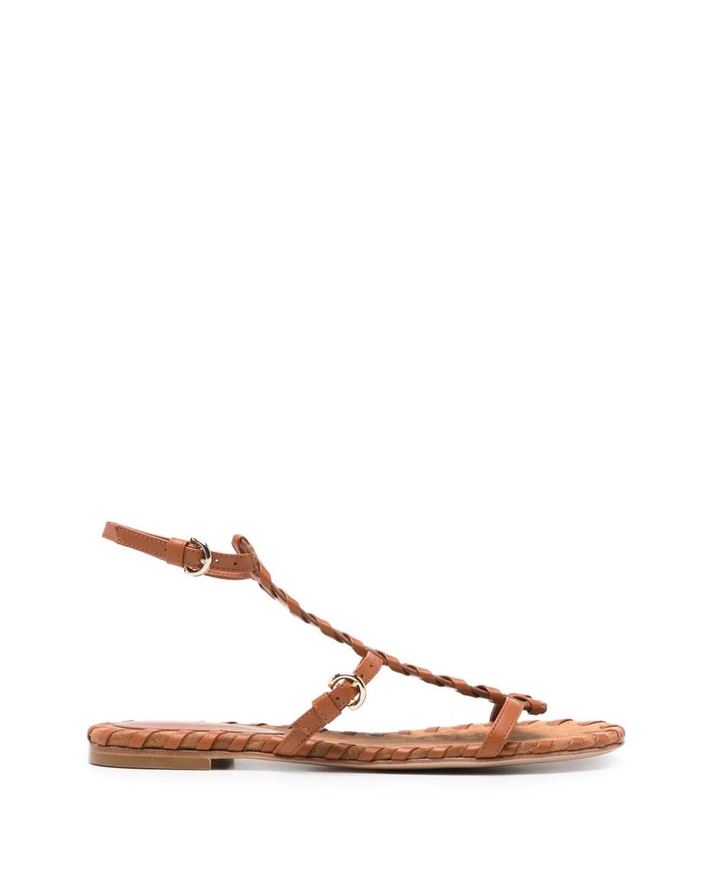 Gianvito Rossi Brown Shoes Lamb+Suede