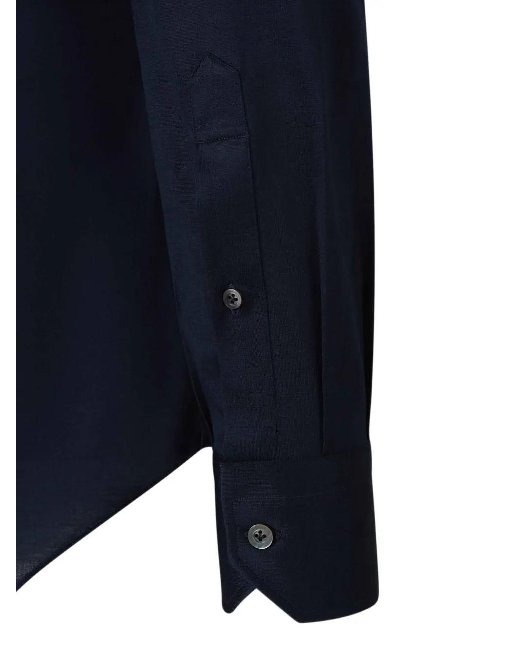 Fray Blue Sleek Button-Up Shirt for men