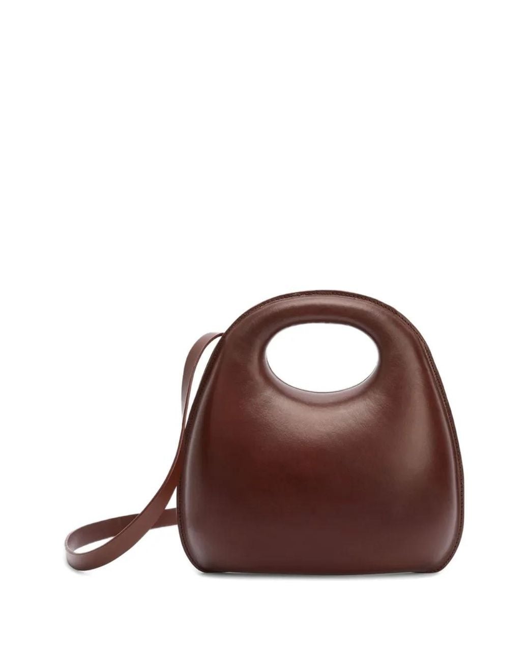 Lemaire Brown Egg Bag