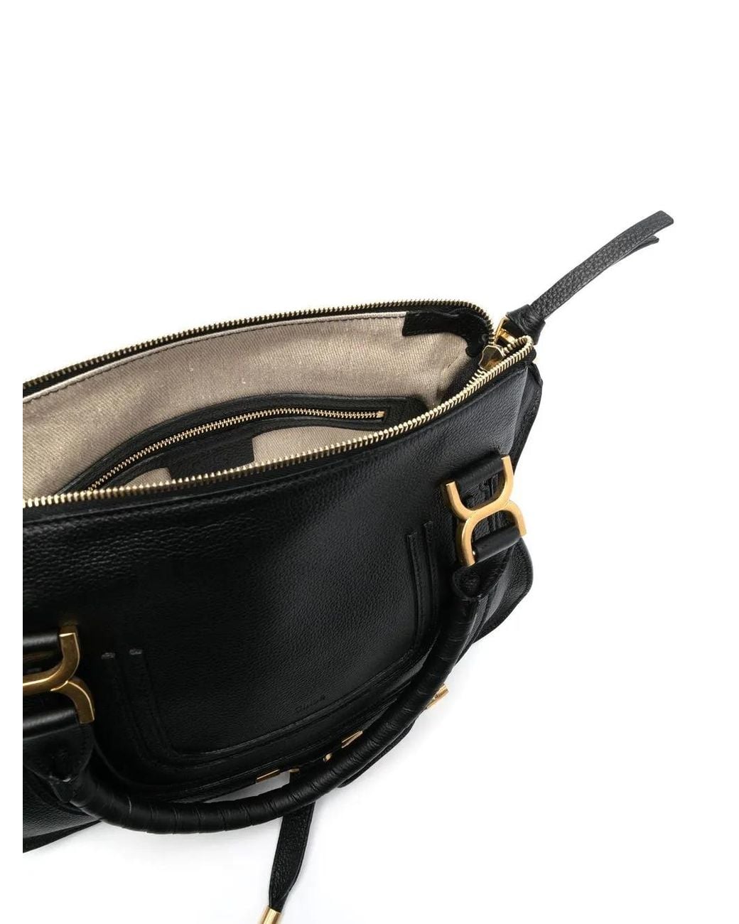 Chloé Black Marcie Midi Bag