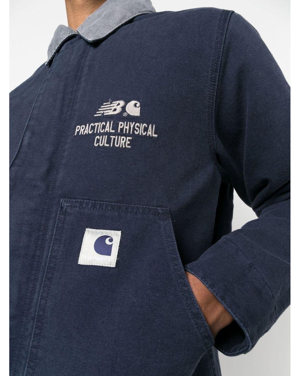 Carhartt WIP X New Balance Arcan Hooded Jacket in Blue for