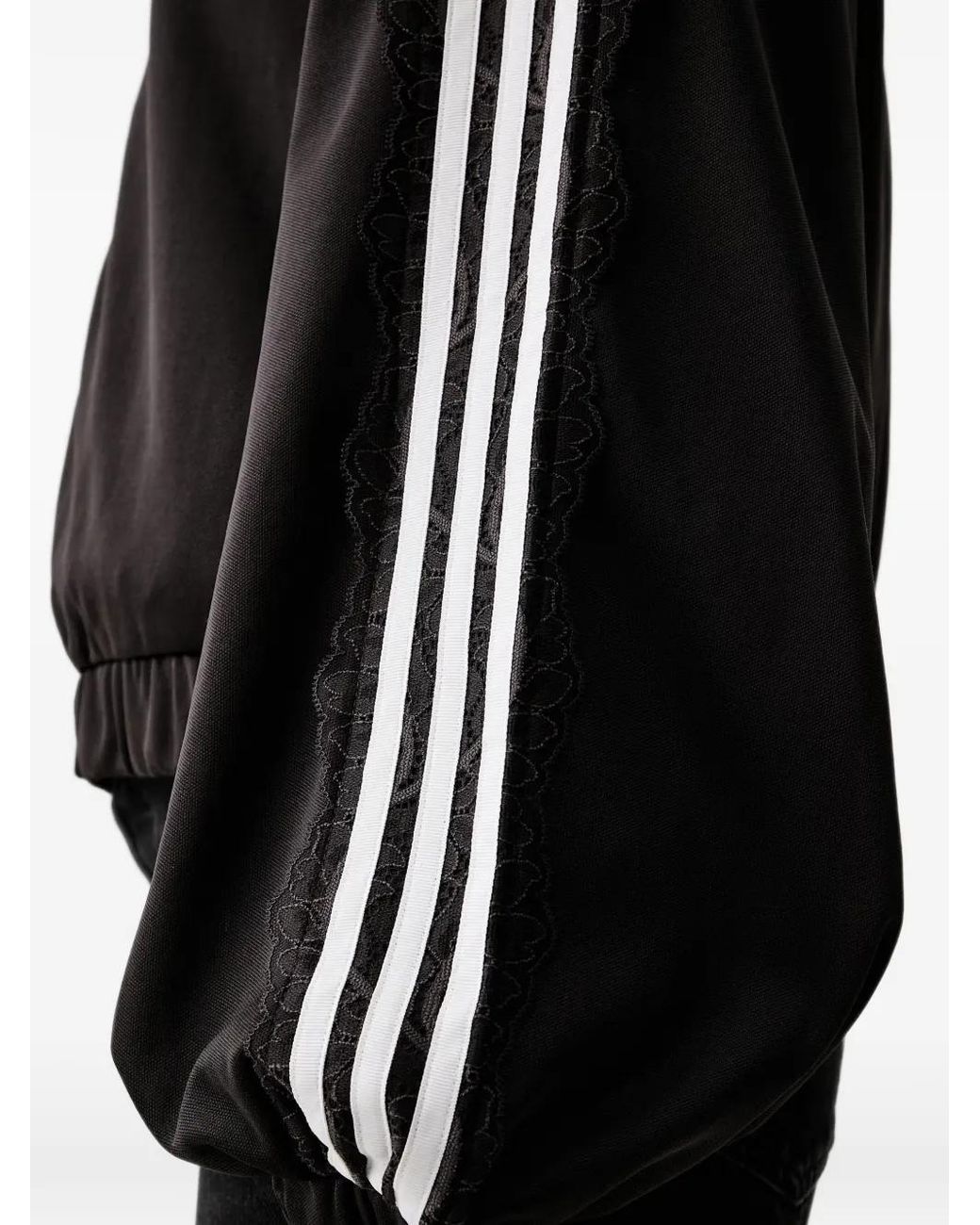 Adidas Black Lace Oversized Archive Track Top