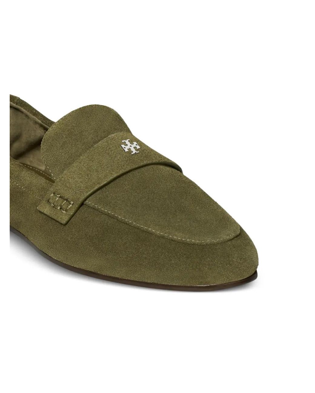 Tory Burch Green Ballet Loafers