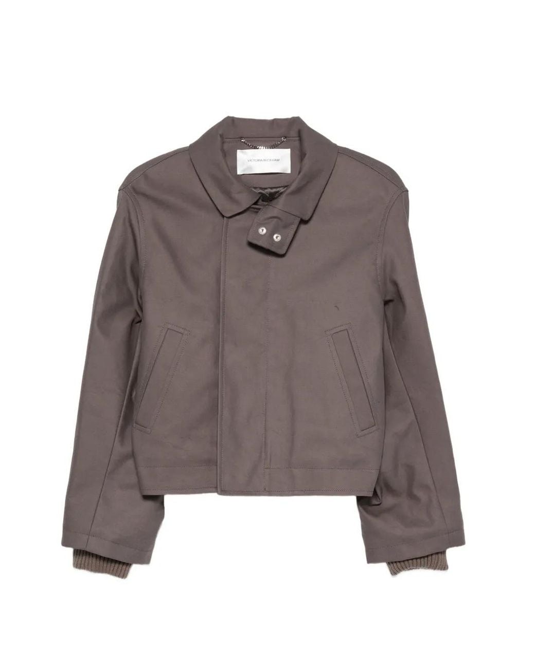 Victoria Beckham Brown Bomber Jacket