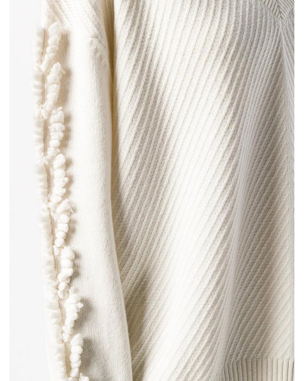Barrie White Troisieme Dimension Cashmere V-Neck Pullover