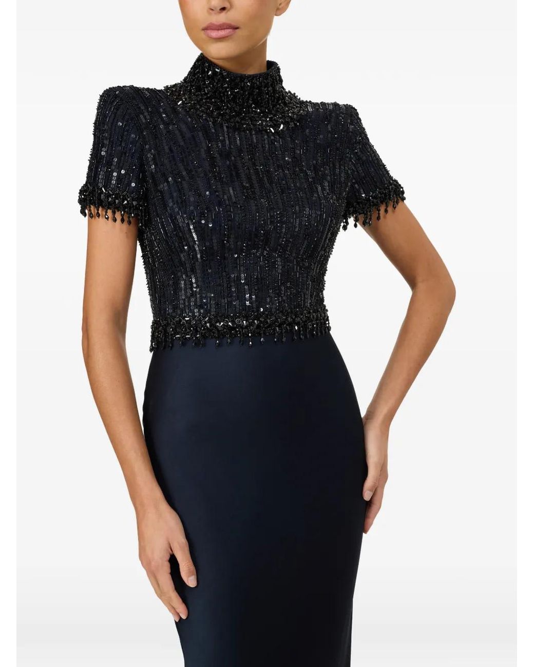 Jenny Packham Blue Trinity Dress