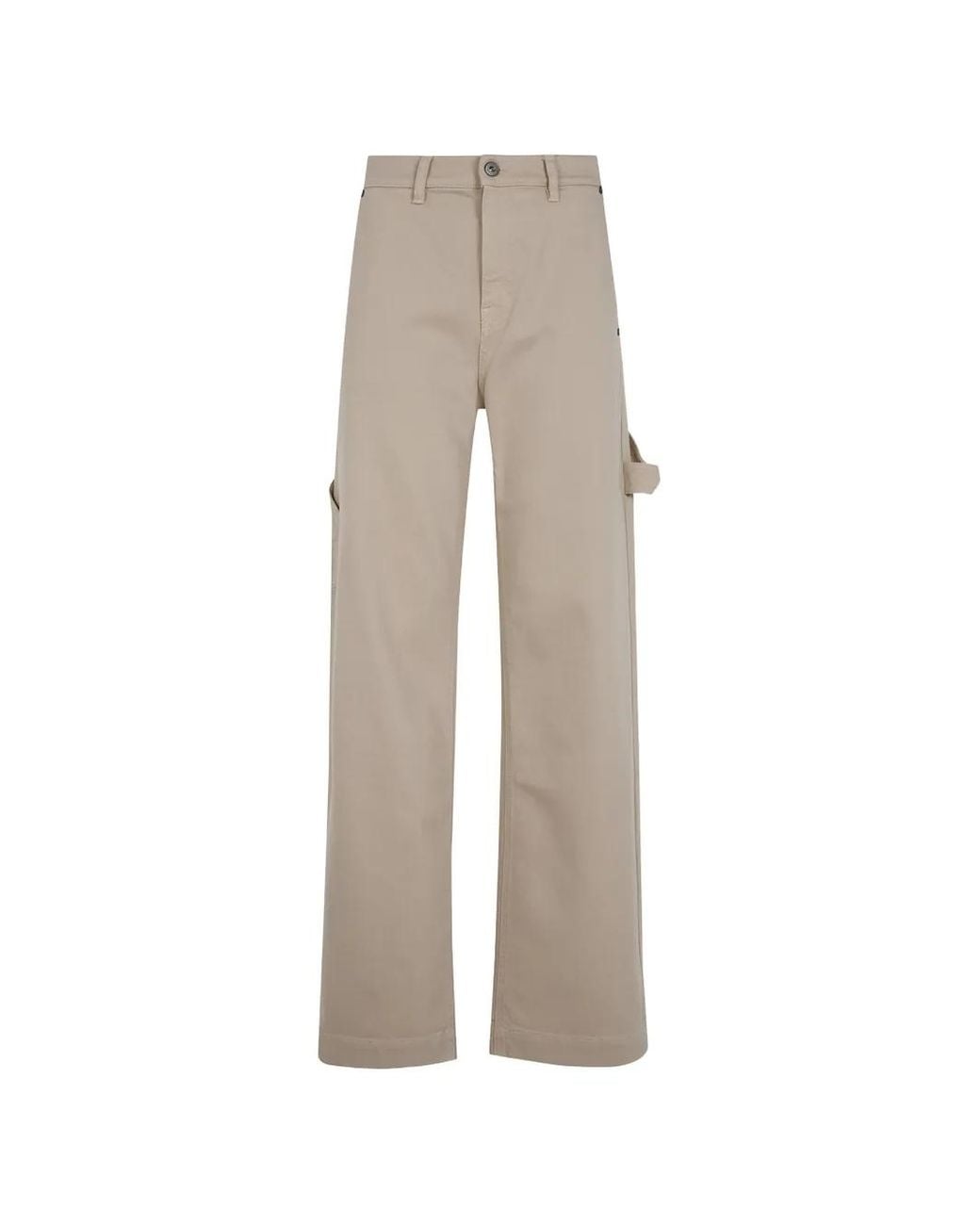 P.A.R.O.S.H. Natural Hammer-Loop Cargo Pants