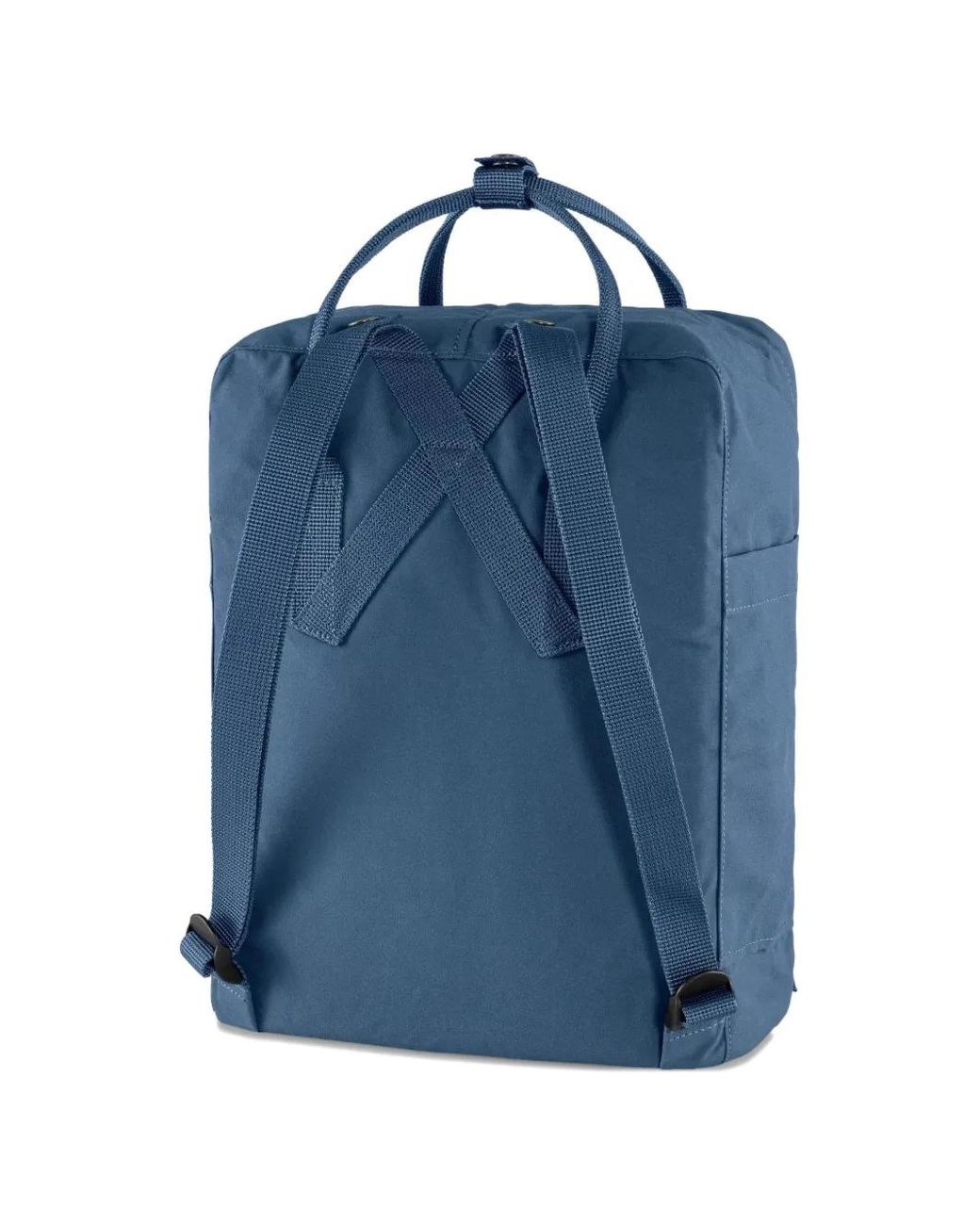 Fjallraven Blue Kånken Logo-Patch Zip Backpack