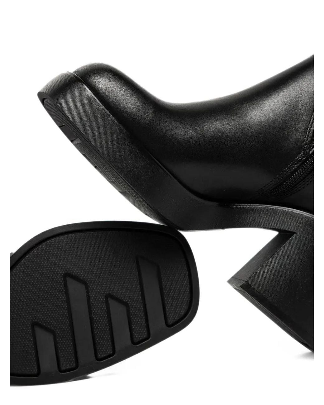 Vagabond Black Brooke Platform Knee-High Boots