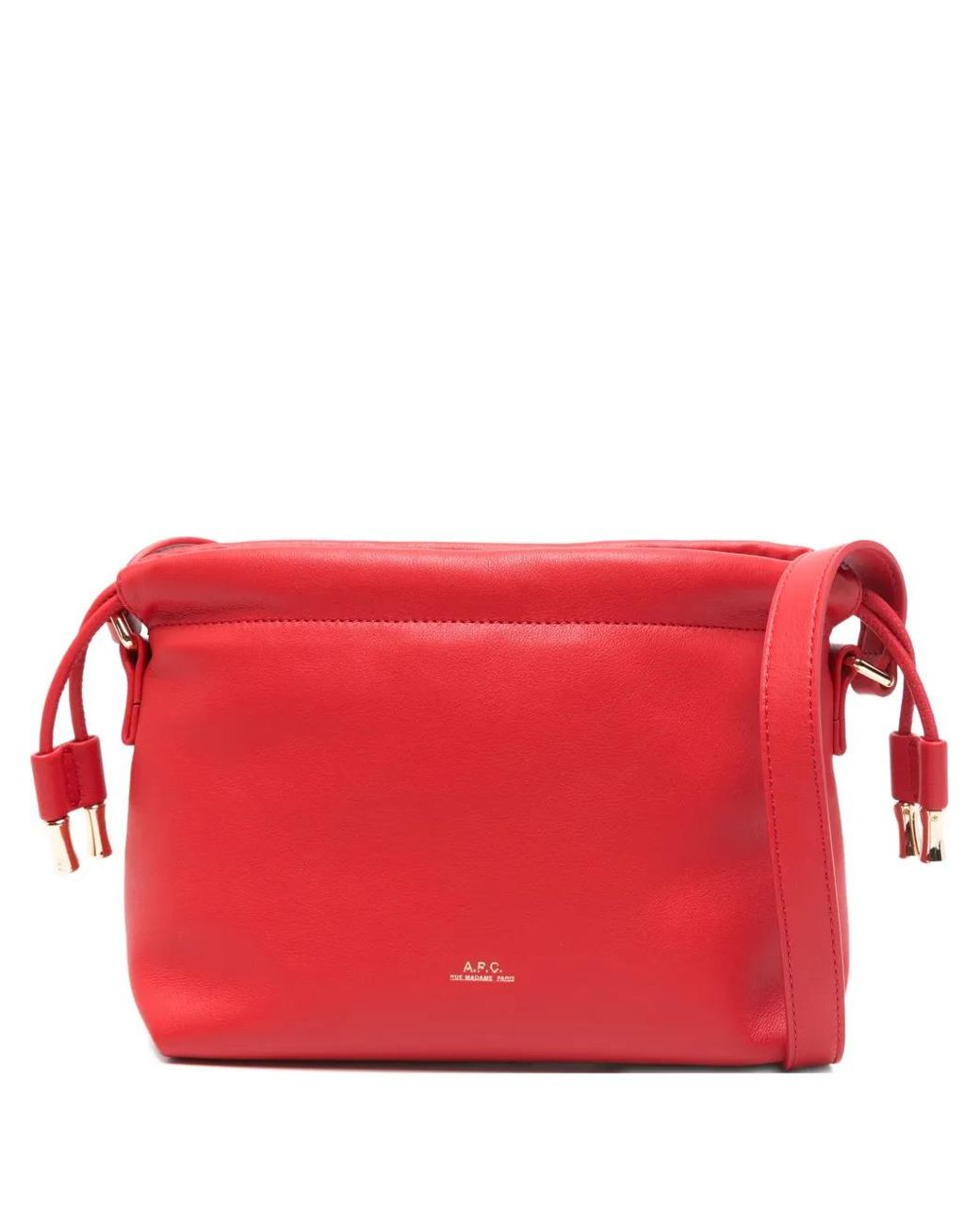 A.P.C. Red Mini Sac À Bandoulière À Logo