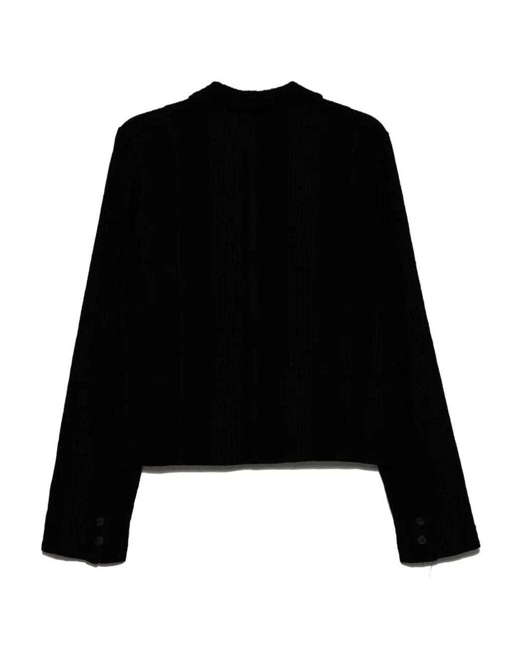 Transit Black Peak Lapels Jacket