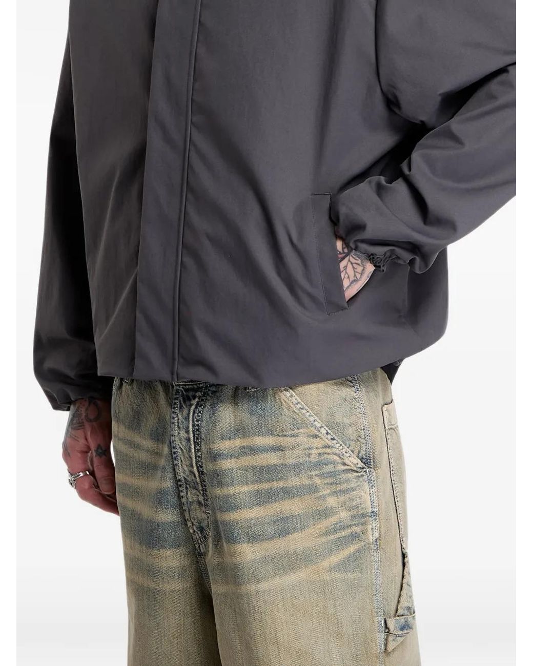 Prosto. Gray Splash Jacket for men