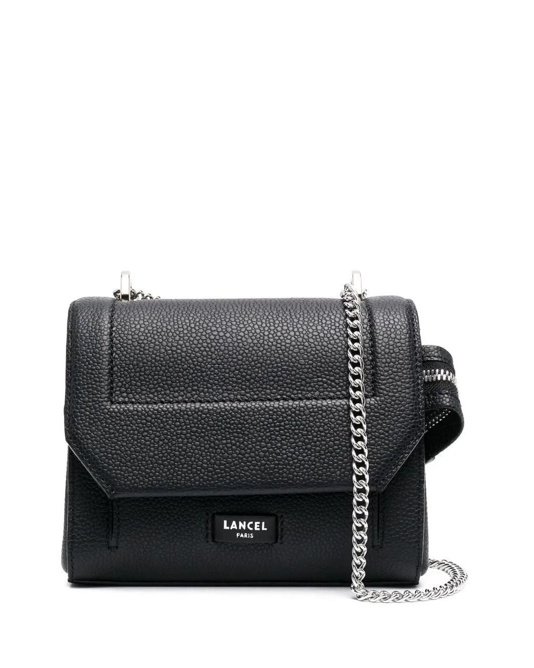 Lancel Black Small Ninon De Flap Bag