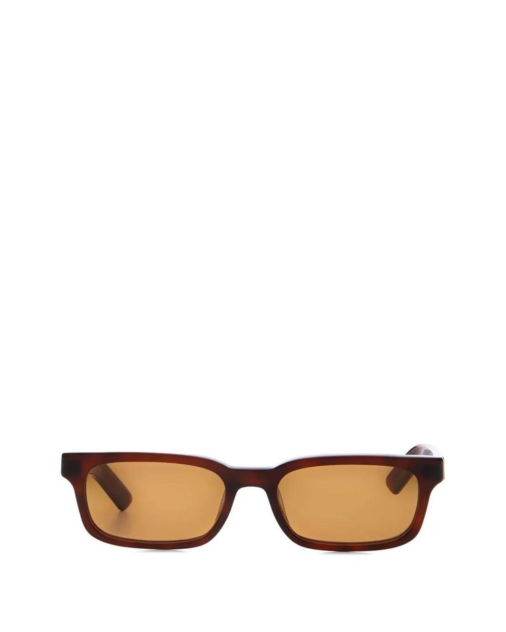 Retrosuperfuture Brown Lunettes De Soleil Gesto À Monture Rectangulaire for men
