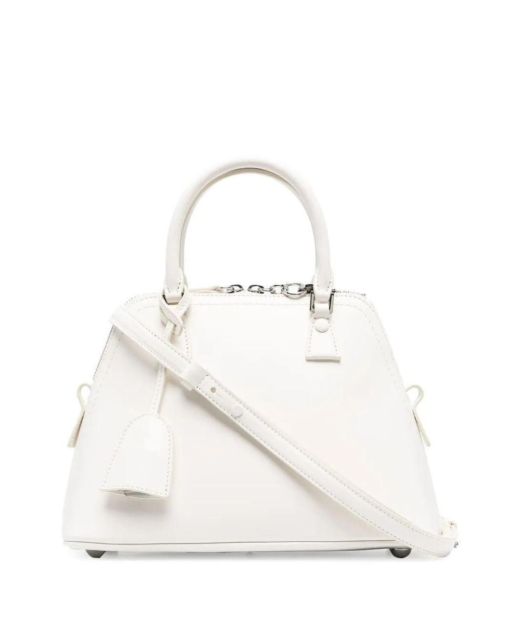 Maison Margiela White Mini 5Ac Classique Top-Handle Bag