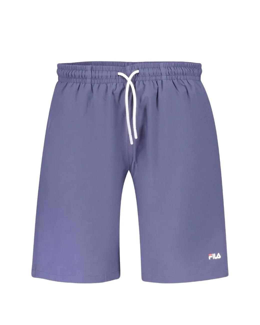 Fila Blue Tinelli Drawstring Logo-Print Swim Shorts for men