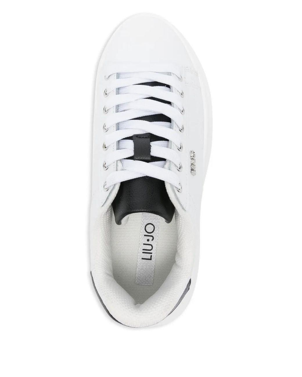 Liu Jo White 55Mm Babol 01 Leather Sneakers