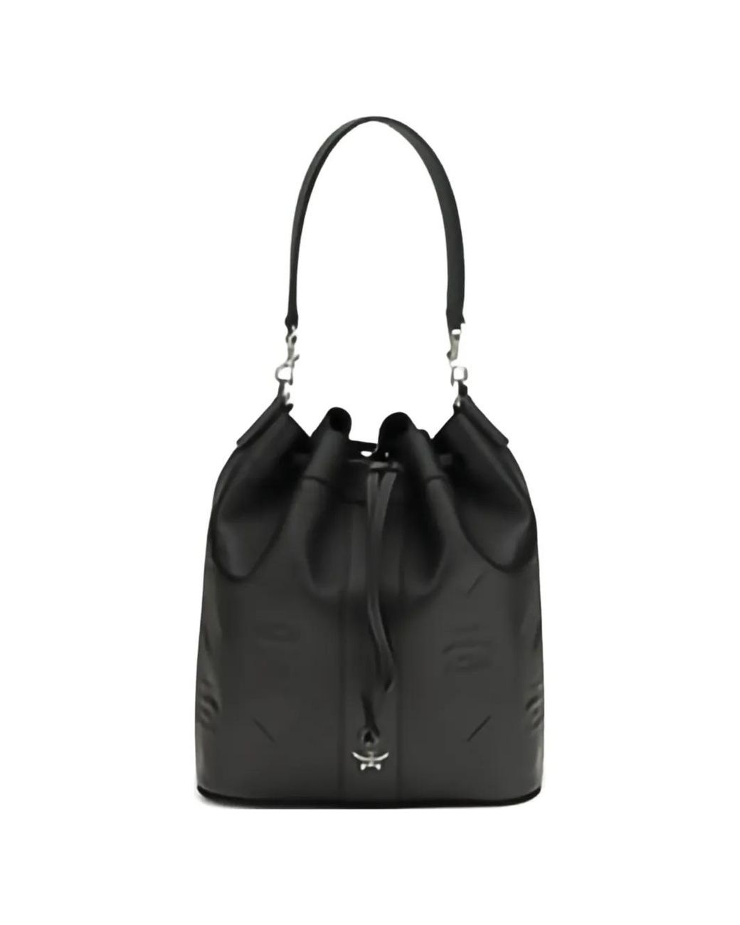 Borsa A Secchiello Dessau Media di MCM in Black