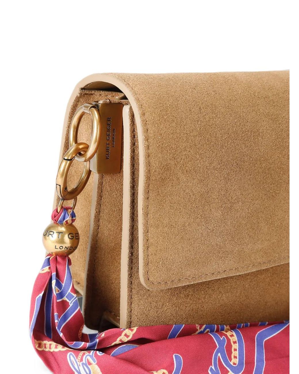 Kurt Geiger Metallic Sac Porté Épaule Sloan