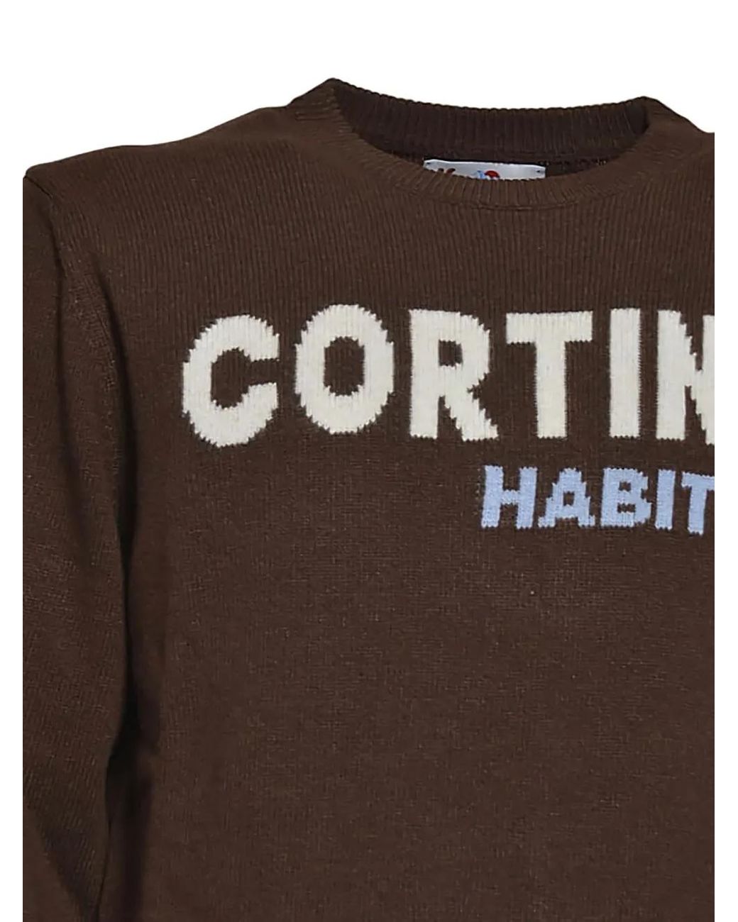 Mc2 Saint Barth Brown Pull À Logo for men