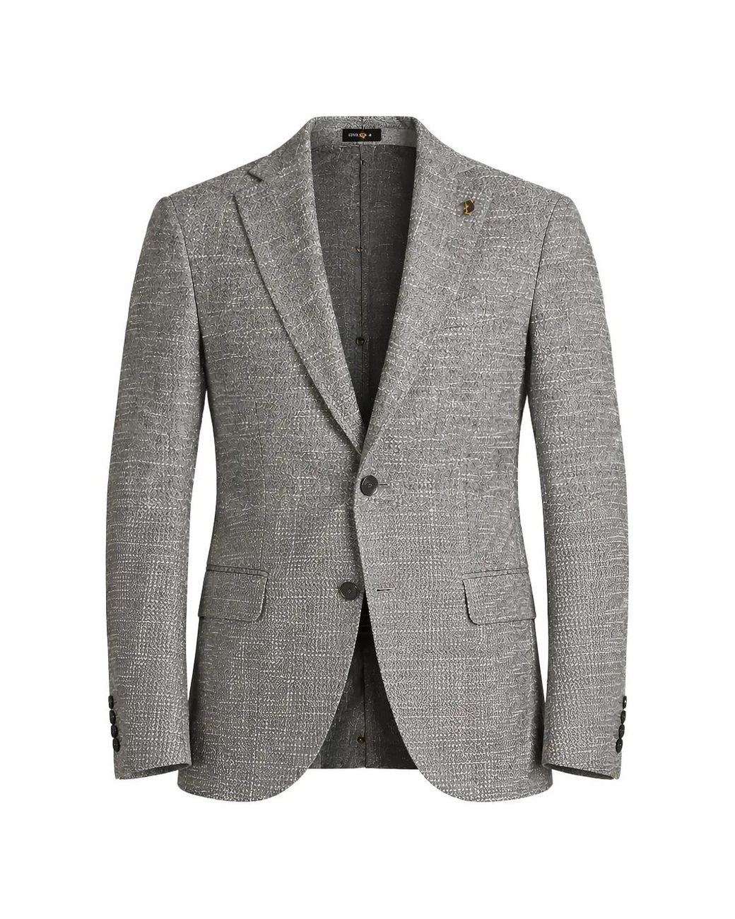 Pal Zileri Gray Single-Breasted Blazer for men