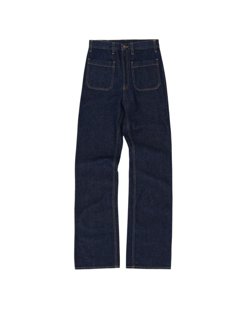 Fortela Blue Jane Belt-Loop Jeans