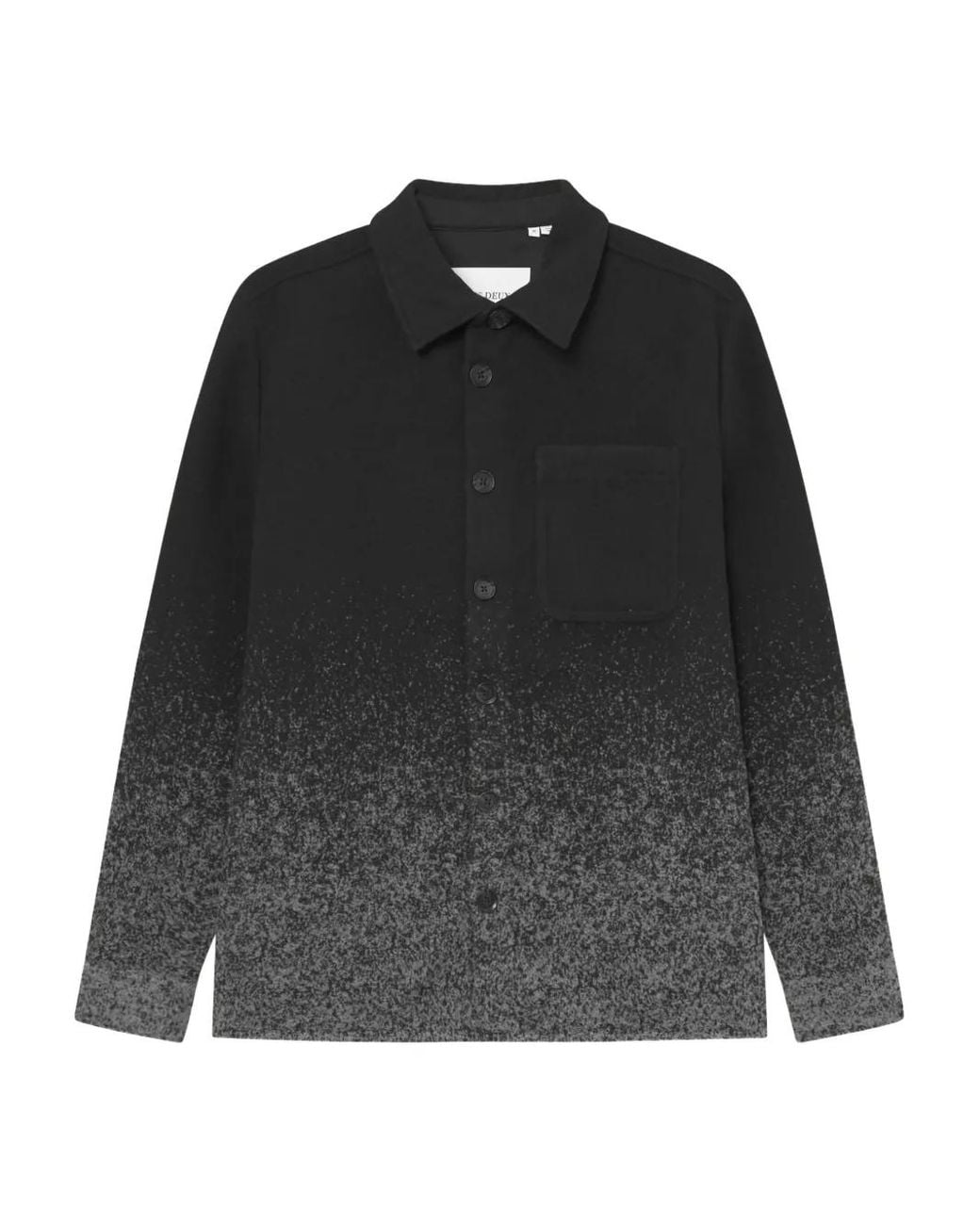 Les Deux Black Faded Ober Shirt for men