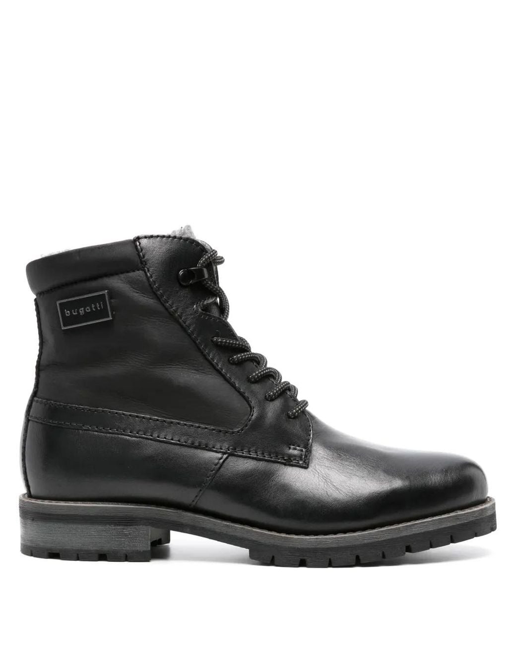 Bugatti Black Valere Comfort Ankle Boots for men