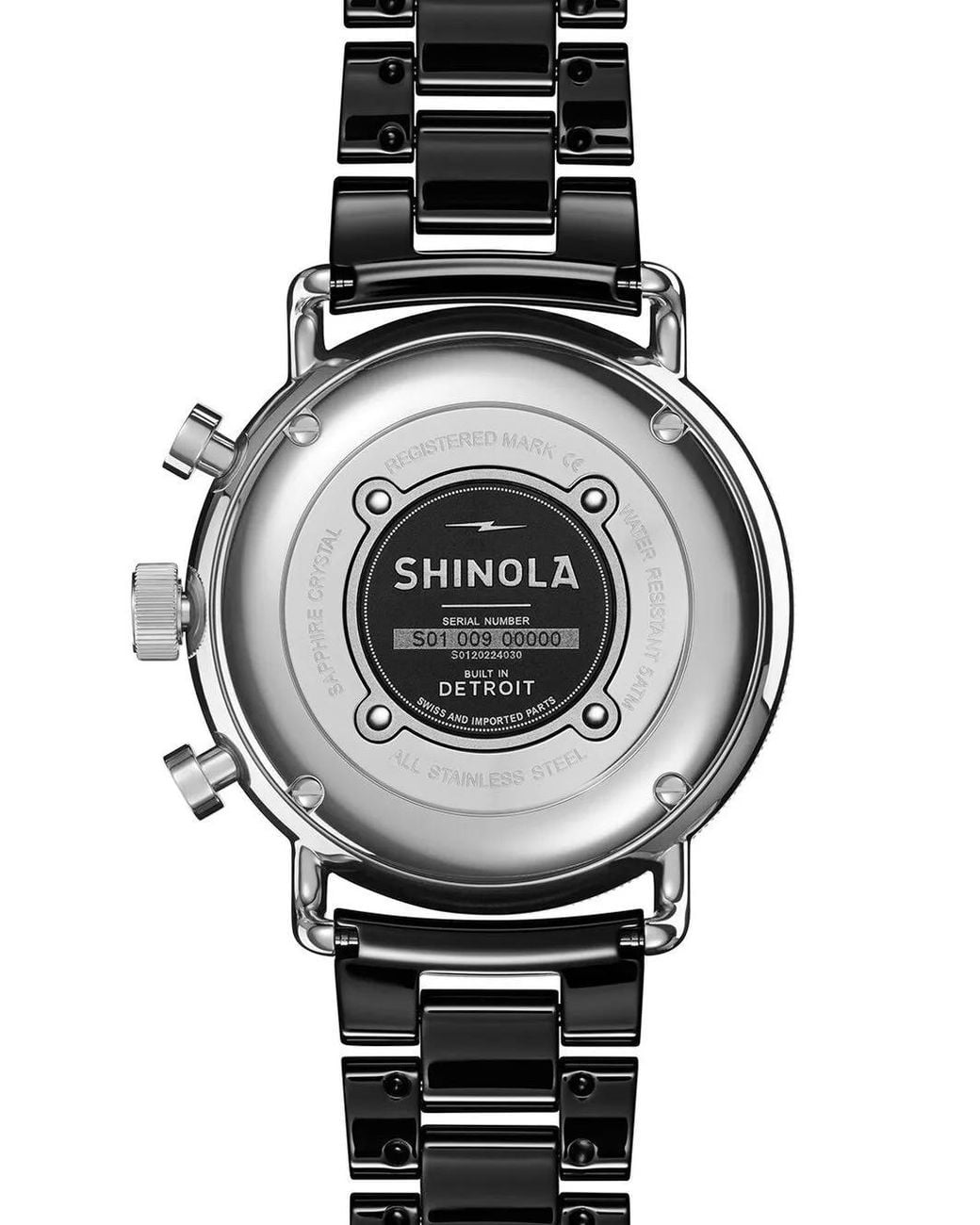 Shinola Black The Canfield Sport 40Mm