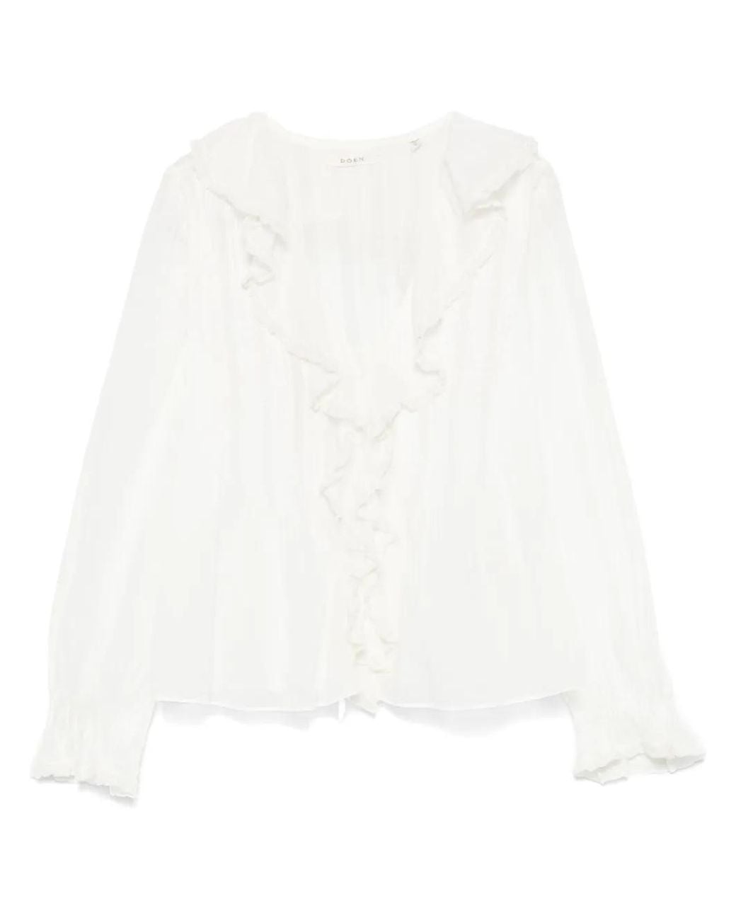 Doen White Hardy Blouse