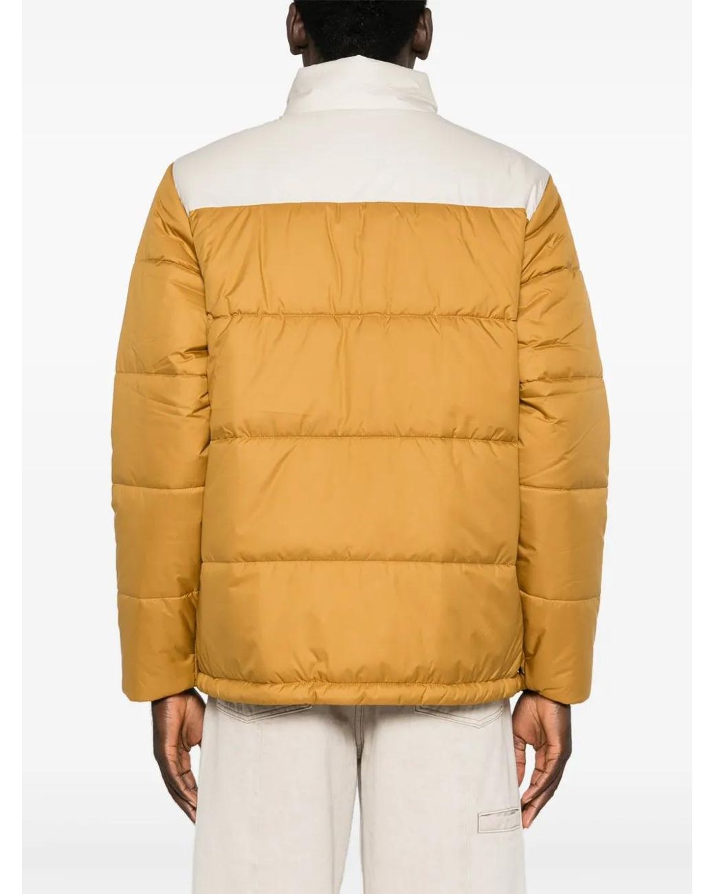 Vans Yellow No Hooded Norris Puffer Jacket for men