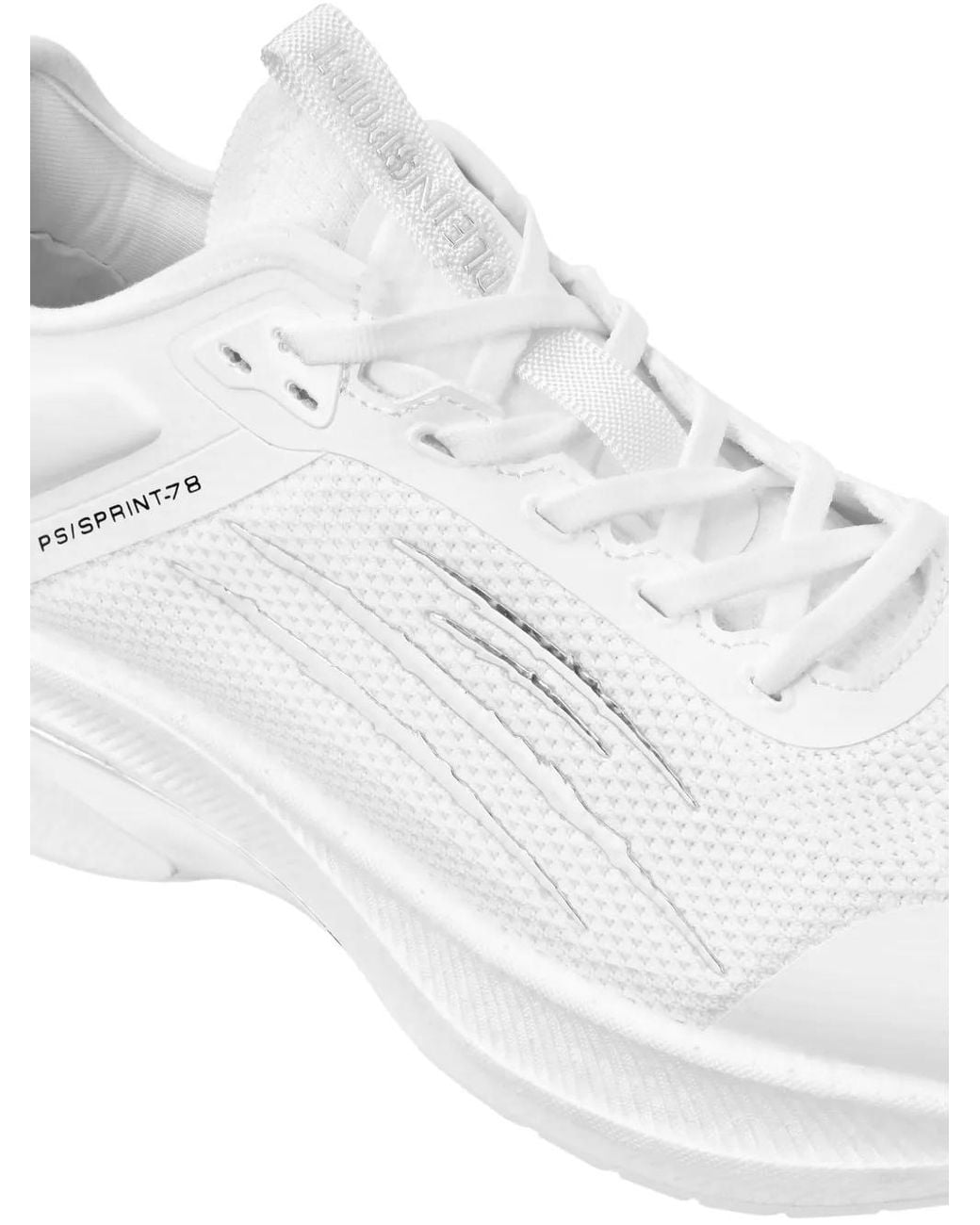 Philipp Plein White Runner Sprint 780 Sneakers