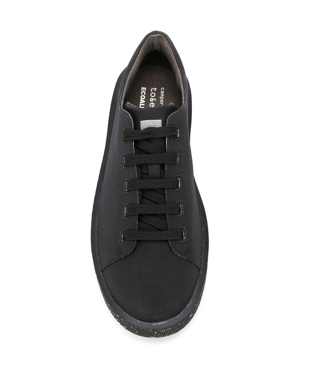 Camper X Ecoalf Low Top Sneakers in Black for Men - Lyst