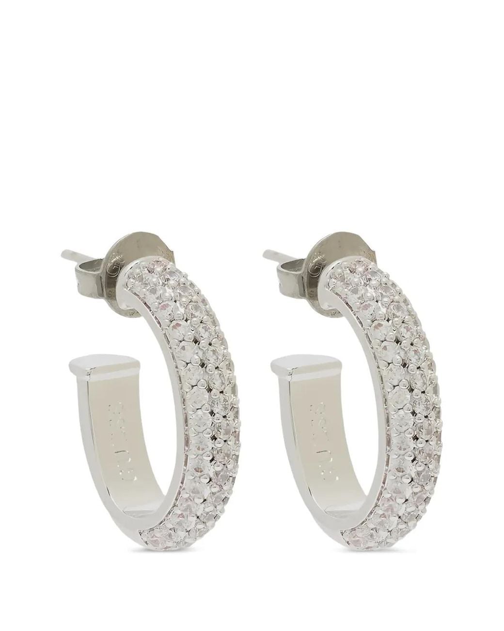 Guess White Essenza Earrings