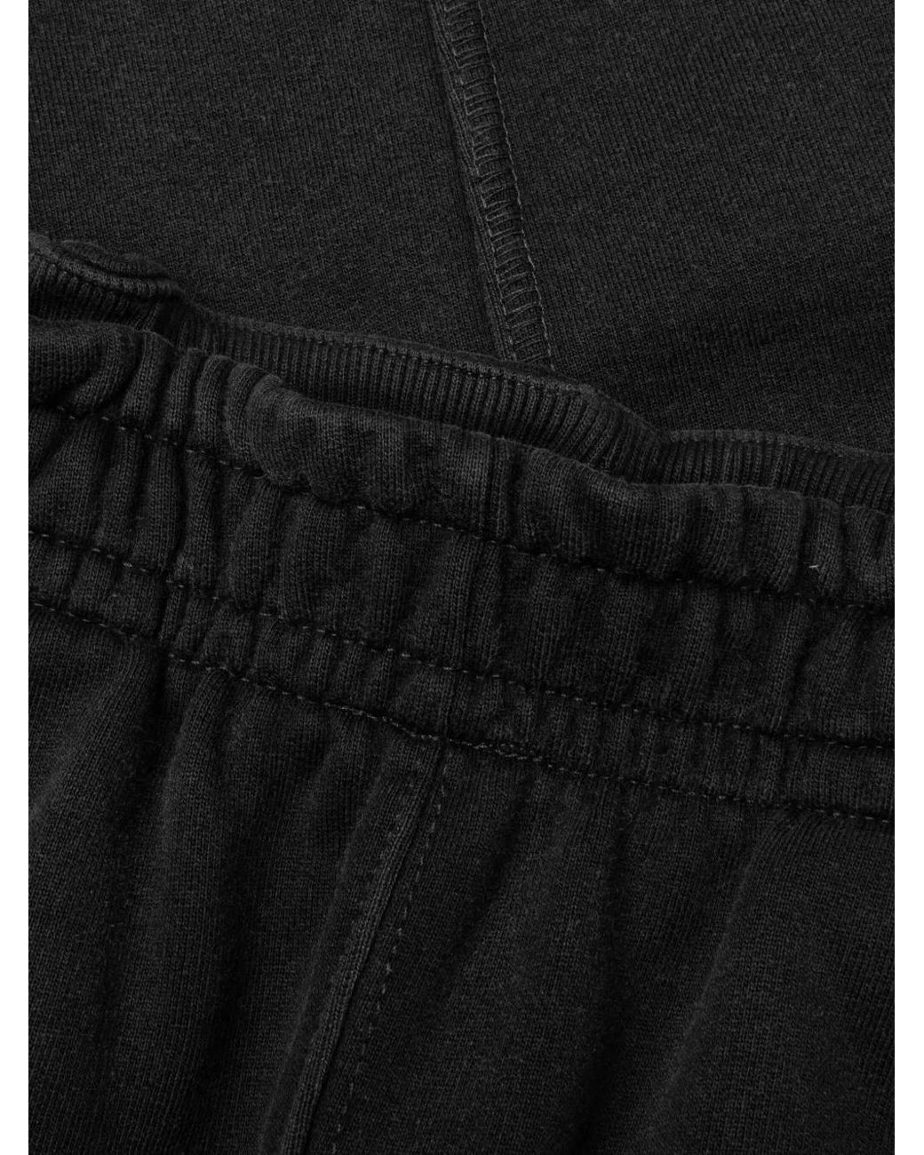 Represent Black Embroidered Sweatpants for men