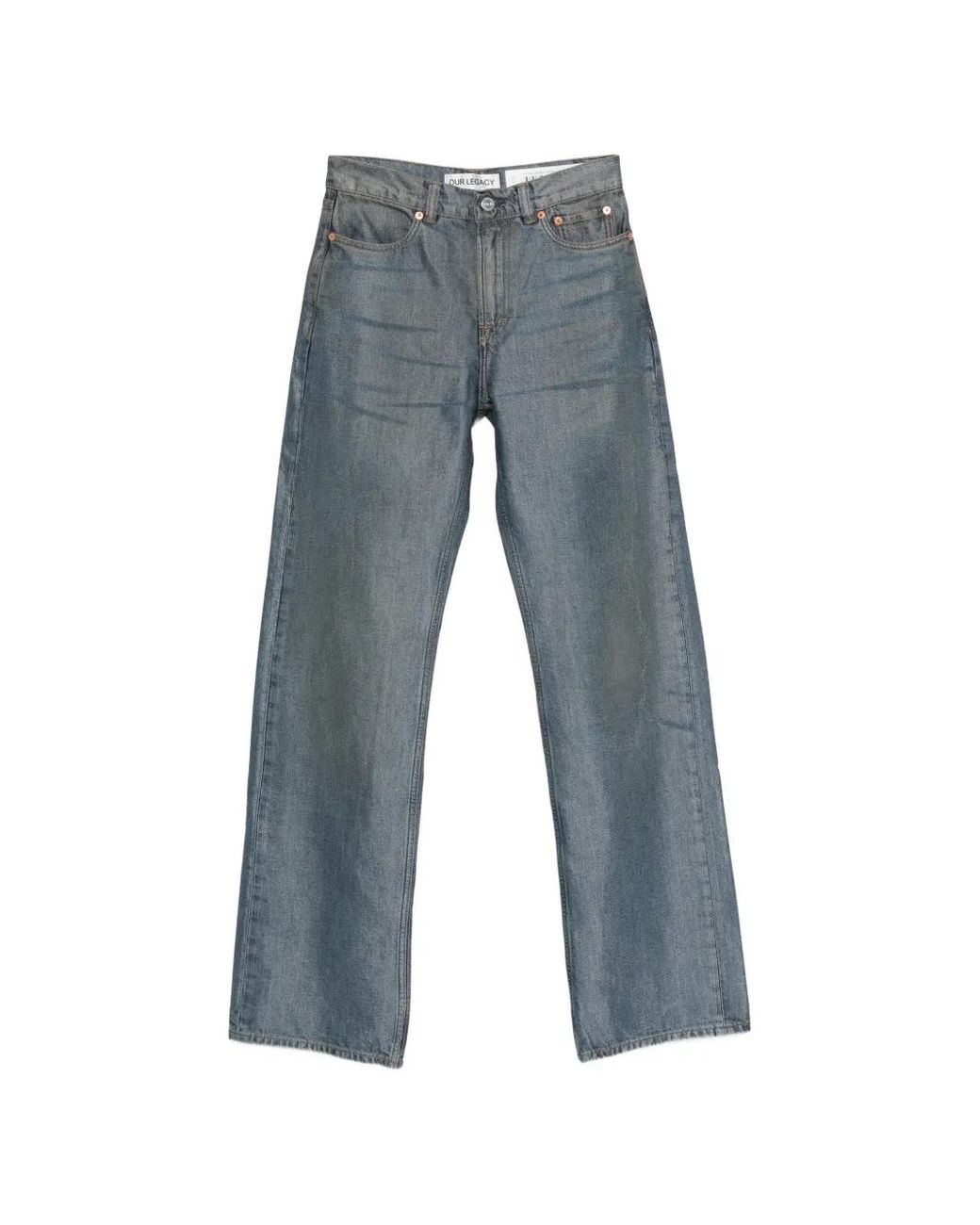 Our Legacy Blue Wata Cut Jeans